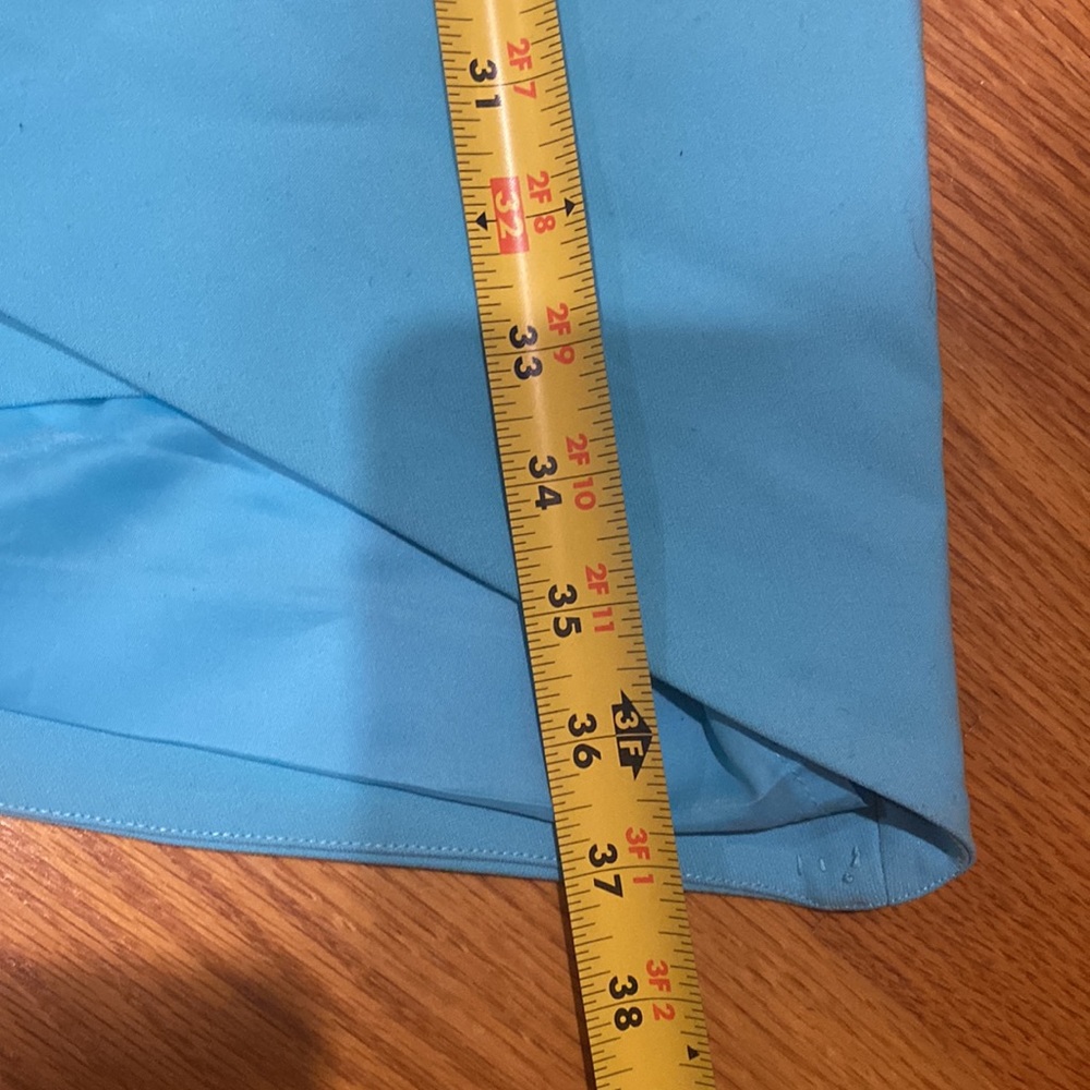 New Elizabeth and James Rosa Asymmetrical blue dress - Picture 9 of 10